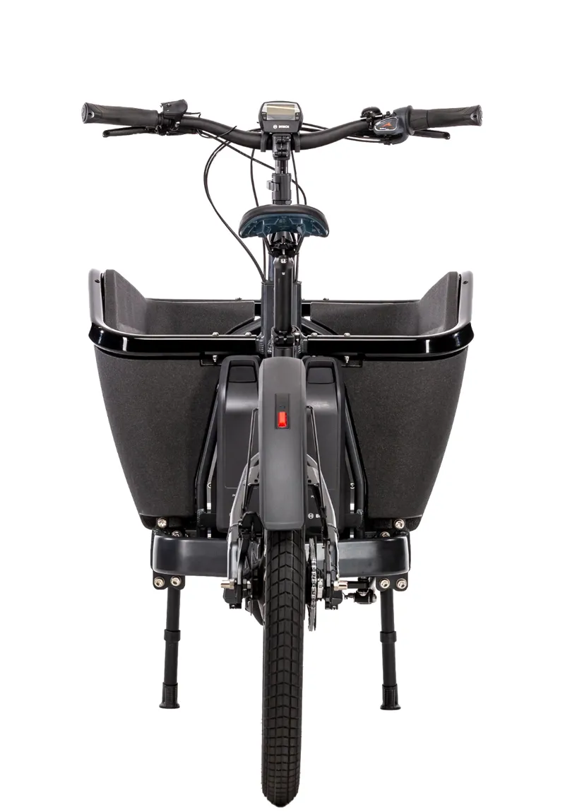 Cube Cargo Hybrid 20/27.5in Dual Electric 85nm cargo bike 2021 Black-3